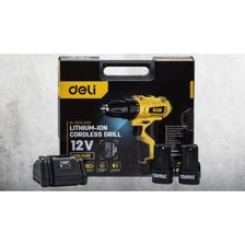 Дрель-шуруповерт DELI DL-DZ12-E2D1 комплектация
