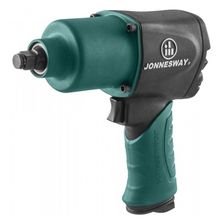 Ударный пневматический гайковерт Jonnesway JAI-1044K 1/2 DR с аксессуарами, 17 предметов