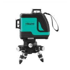 Уровень лазерный Sturm 4010-12-AL 12 ЗЕЛЁНЫХ лучей (3x360°) 0,3 мм/м