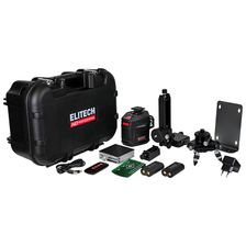 Нивелир лазерный Elitech HD LN 12D зеленый луч, 20 м фото 2