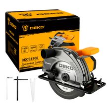 Дисковая (циркулярная) пила DEKO DKCS1800 1800Вт, 185мм диск фото 2