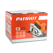 Пила циркулярная Patriot CS 212 электрическая