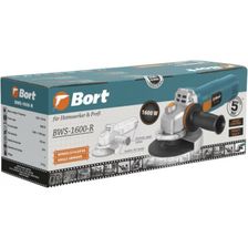 Машина шлифовальная угловая BORT BWS-1600-R упаковка