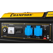 Генератор Champion GG3200EW (панель управления)