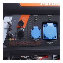 Бензогенератор PATRIOT GRA 8500 DAW 15 лс, 8500 Вт, 25 л