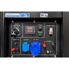 Дизель генератор TSS SDG 12000EHA панель
