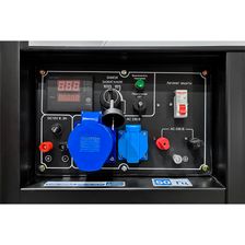 Дизель генератор TSS SDG 8000EHA панель