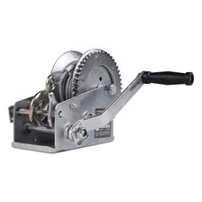 Лебедка ручная барабанная PATRIOT WH 1500B, усилие 1500 кг, трос 8м