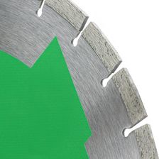 Алмазный сегментный диск Kronger 350x3,2/2,2x12x25,4-25 F4 Stone - фото 3