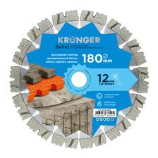 Алмазный диск Kronger 180 мм Bullet - фото 4