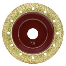 Чашка шлифовальная обдирочная твердосплавная 125 х 22 мм P36 (зерно 4) Diamond Industrial - фото 4