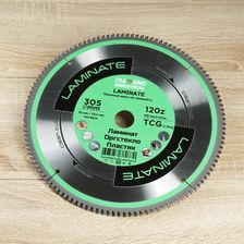 Диск пильный по ламинату,пластику 305x30/25,4 мм 120Z (TCG) LAMINATE Diamond Industrial - фото 4