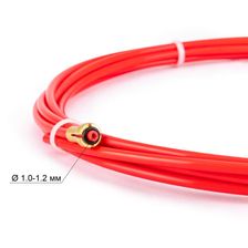 Канал FoxWeld 1,0-1,2мм тефлон красный, 4м (126.0026/GM0611, пр-во FoxWeld/КНР) - фото 2