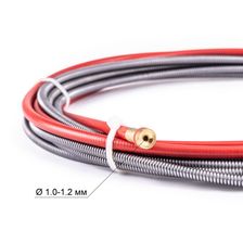 Канал FoxWeldVARTEG 1,0-1,2мм сталь красный, 5м (124.0035/GM0512, RF-26, пр-во FoxWeld/КНР) - фото 2