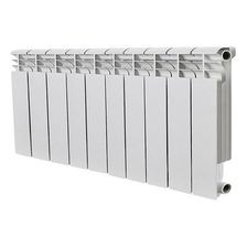 Биметаллический радиатор Rommer Profi Bm 350 10 секций (RBM-1210-035010) - фото 1