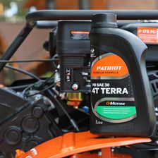 Масло 4-х тактное минеральное PATRIOT G-Motion Terra 4T HD SAE 30 1л, моторное - фото 4