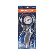 Пистолет для накачки шин Patriot GN 60D с манометром, 8 бар, шланг 5мм, рапид - фото 7