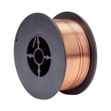 Проволока сварочная омедненная FoxWeld ER70S-6 (ан. Св.08Г2С) Foxweld д. 1,0 мм, D100, 1,0 кг - фото 1