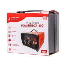 Инверторное пуско-зарядное устройство FoxWeld KVAZARRUS PowerBox 600i, таймер, пластиковый кейс - фото 7