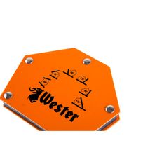 Уголок магнитный для сварки Wester WMCT50 829-006, углы 30, 45, 60, 75, 90, 135 - фото 4