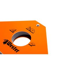Уголок магнитный для сварки Wester WMC75 829-004, углы 45 , 90 , 135 - фото 4
