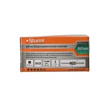 Коронка по бетону, 45 мм, BK8, центрирующее cверло, хвостовик SDS+, Sturm! - фото 7
