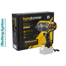 Аккумуляторный ударный гайковерт Hanskonner HCD18100S 1BatterySystem - фото 7