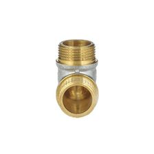 Угольник лат реборд Ду25 р/р никель Aquasfera 9005-03 - фото 1