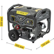 Бензиновый генератор Inforce GL 7500 - фото 7