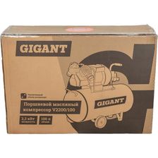 Поршневой масляный компрессор Gigant V2200/100 - фото 16