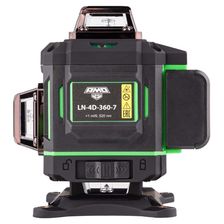Уровень лазерный AMO LN 4D-360-7 с калибровкой с зеленым лучом - фото 3