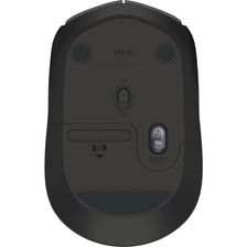 Мышь Logitech M170 черный/темно-серый оптическая (1000dpi) беспроводная USB для ноутбука (2but) - фото 4