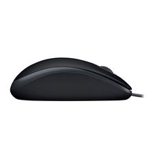 910-005502 Мышь Logitech M110 Silent Black [бесшумная, оптическая, 1000dpi, USB, 1.8м] - фото 4