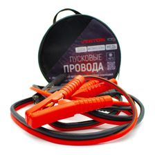 Стартовые провода VERTON Snow 300 CU (300 A, CU/TPR 2.5м, МЕДЬ, Морозостойкие до -40 С.) - фото 2