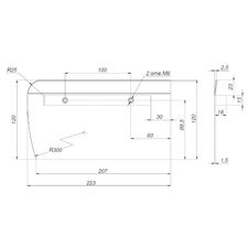 Затирочные лопасти для TSS DMR, DMD600