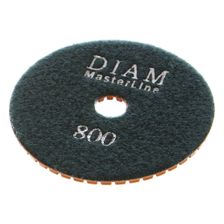 Алмазный гибкий шлифовальный круг АГШК 100x2,5 №800 DIAM Master Line (мокрая)