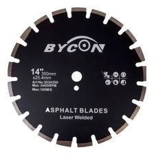 Алмазный сегментный диск BYCON LASER ASPHALT d 350x25,4 - фото 1