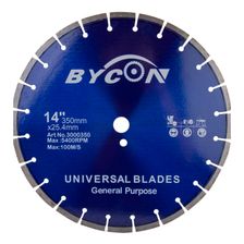 Универсальный алмазный диск BYCON LASER UNI d 350x25,4 (3000350) - фото 1