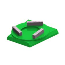 Фреза алмазная Адель GFB 0/40x8x10/3