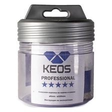 Коронка алмазная по керамограниту KEOS PRO 72мм M14 (DC72M14)