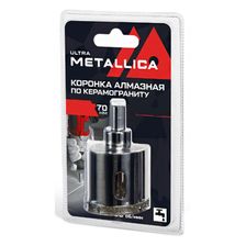 Коронка алмазная METALLICA Ultra 40х70 мм #46 по керамограниту и плитке