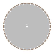 Диск алмазный НИБОРИТ Бакор d 700×25,4 L