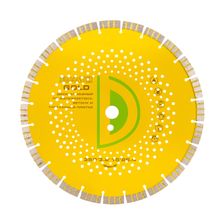 Диск сегментный DIAMASTER turbo GOLDEN TYPE д. 350x25,4+ (x3,2x12)мм|24z/железобетон/wet