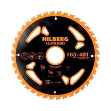 Диск пильный Hilberg Vezdehod 165х30х40Тх18º