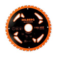 Диск пильный Hilberg Vezdehod 190х30х40Тх7º reverse