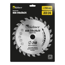 Диск пильный KOLNER KSD 210x30x24 (в упаковке)