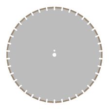 Диск алмазный НИБОРИТ Бетон-Асфальт 650×25,4