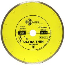 Диск алмазный Trio Diamond Сплошной Ультратонкий WET Ultra Thin hot press 300 мм