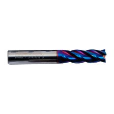 Фреза концевая твердосплавная KORNOR 18х40х100 Z2 ц/х-18мм HRC65 NaNo (плоский торец)