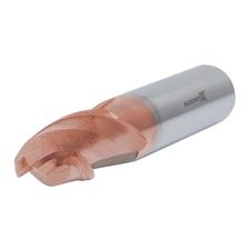 Концевая сферическая фреза RODMIX 2 зуба HRC 55 TiSiN 20x40x100 R10